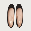 BABY BLACK SUEDE Flats andreacarrano
