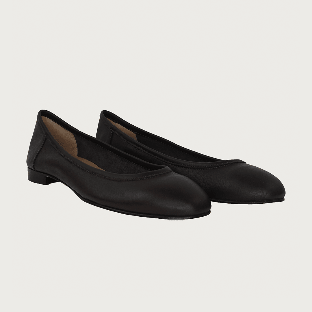 BAMBOLINA DARK BROWN LEATHER andreacarrano