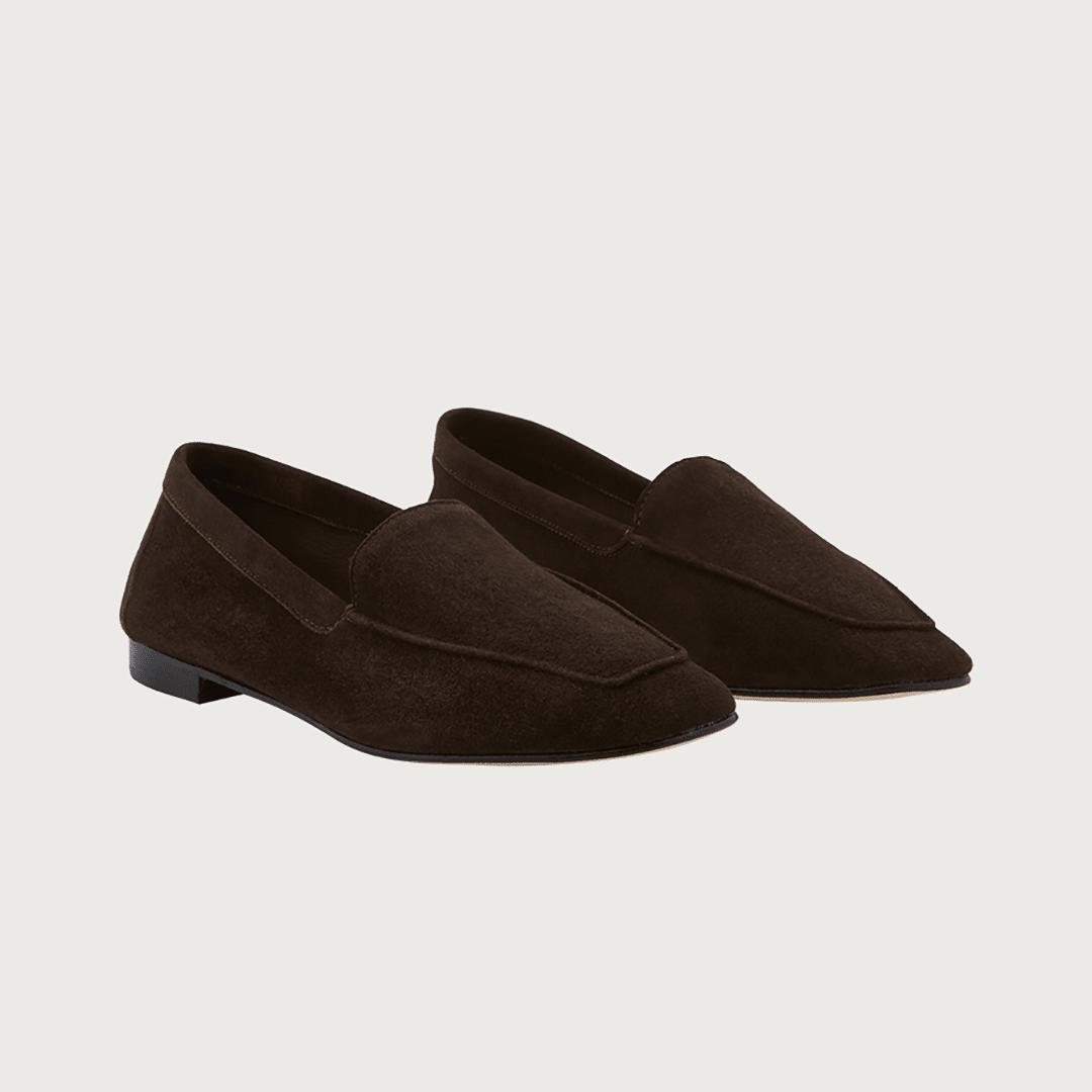 Mare Brown Suede moccasins Andrea Carrano