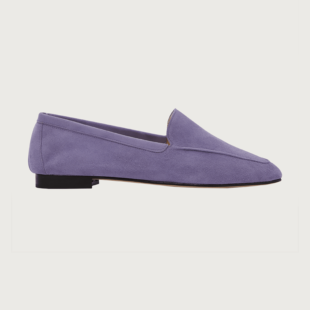 Mare Lavender Suede moccasins Andrea Carrano