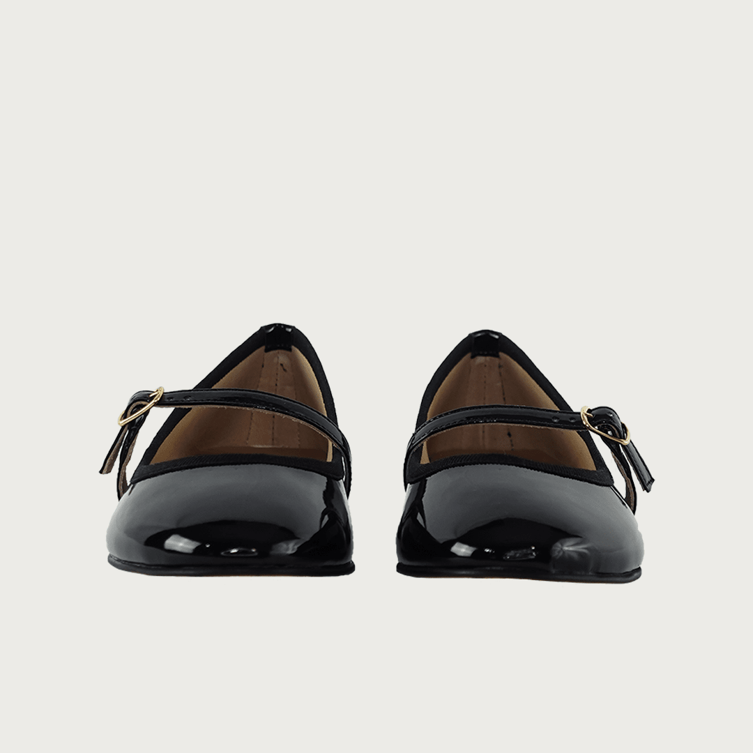 MARY JANE BLACK PATENT Flats andreacarrano