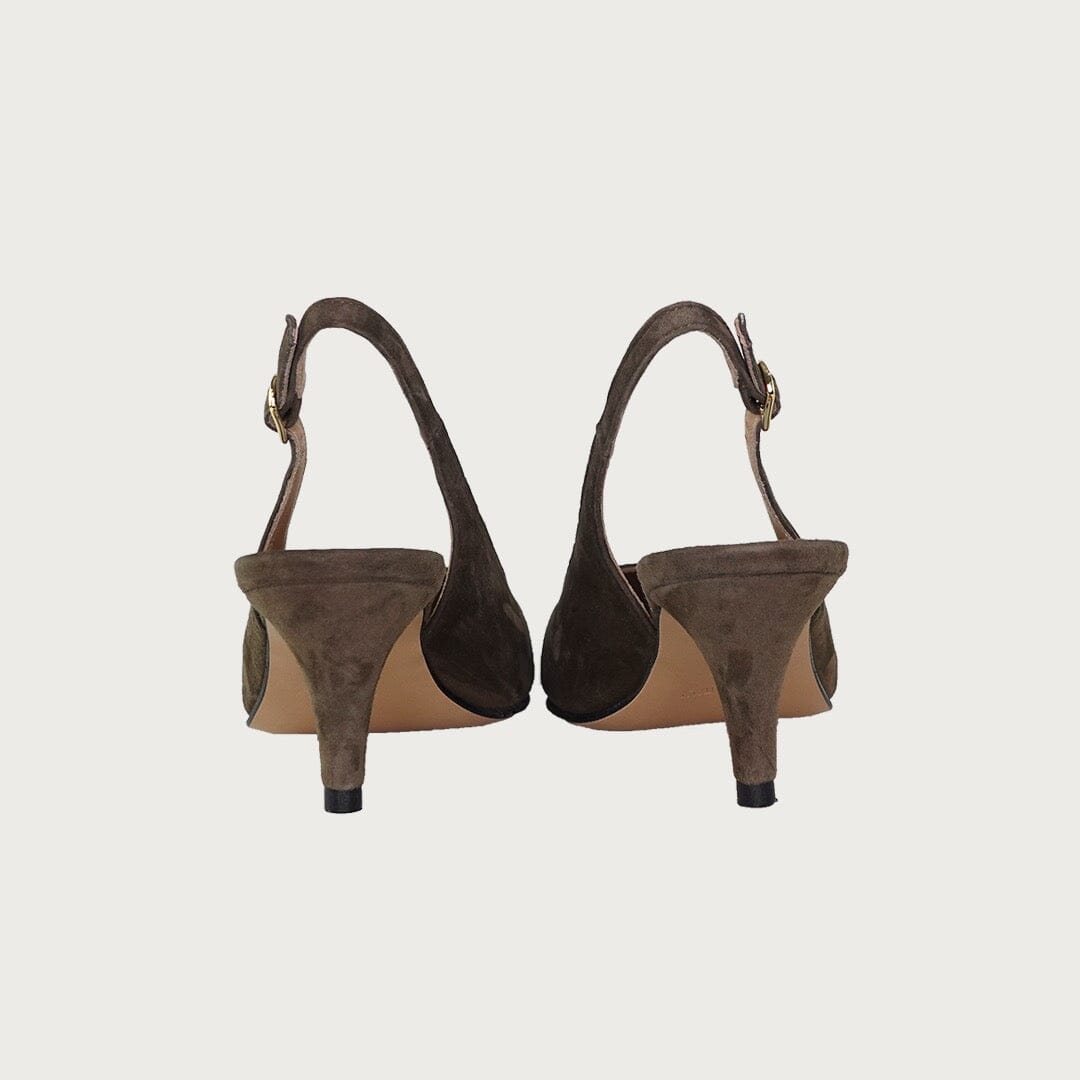 MATILDE TAUPE SUEDE Heels andreacarrano
