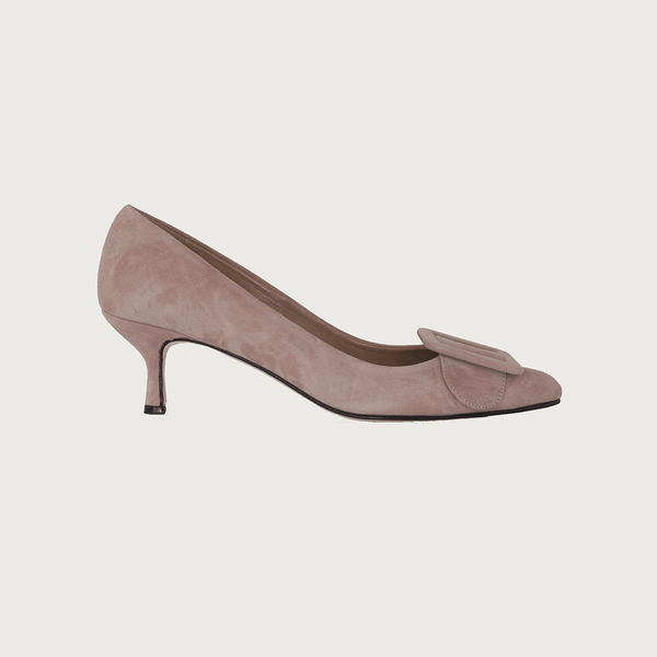 Blush suede heels shop
