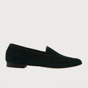 Mare Forest Green Suede moccasins Andrea Carrano 