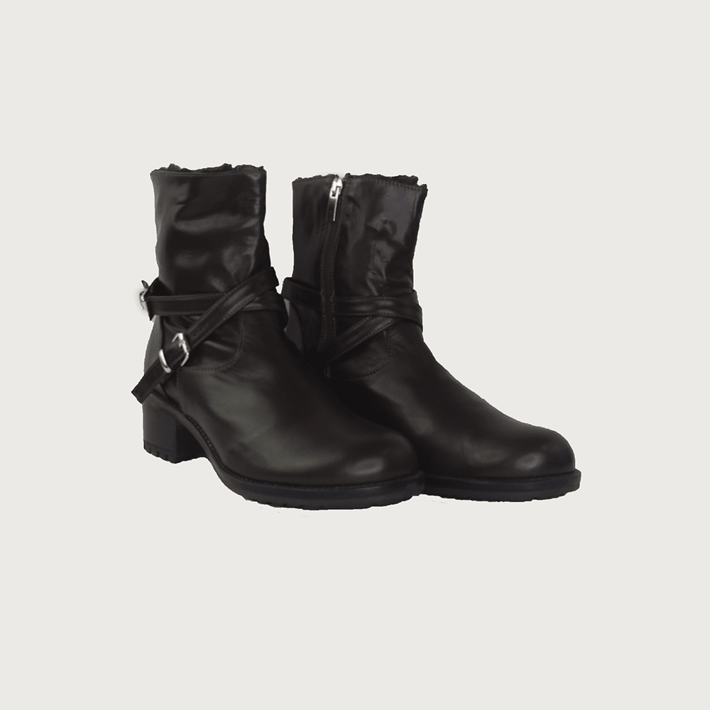 ALASKA T-MORO LEATHER boots andreacarrano 