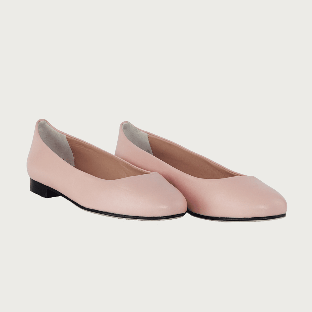 BABY BLUSH LEATHER Flats andreacarrano 