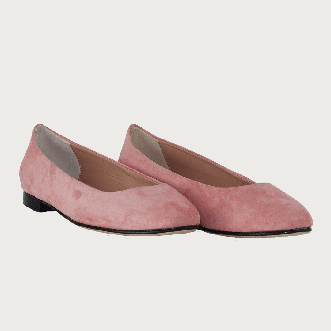 BABY BLUSH SUEDE Flats andreacarrano 