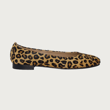 BABY LEOPARD CAVALLINO LEATHER Flats andreacarrano 