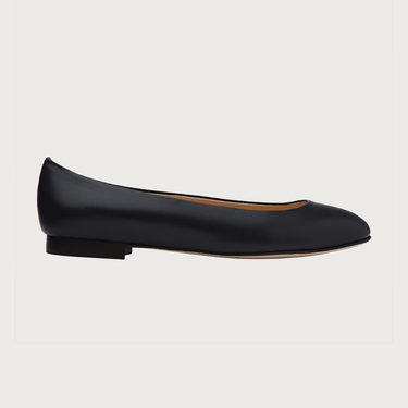 BABY NAVY LEATHER Flats andreacarrano 