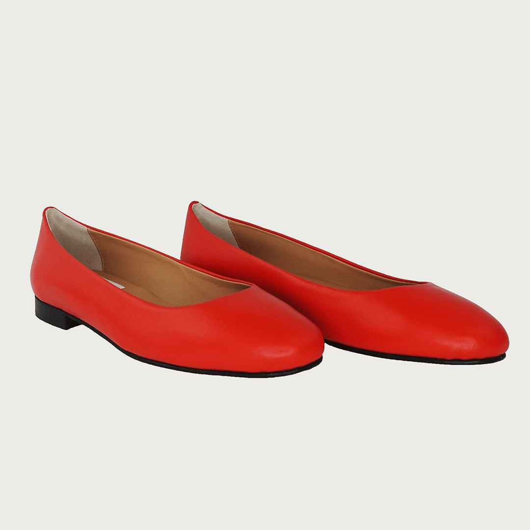 BABY RED-ORANGE LEATHER EXCLUSIVE andreacarrano 