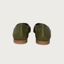 BAMBOLINA MILITARY GREEN LEATHER andreacarrano 