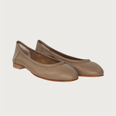 BAMBOLINA TAUPE LEATHER andreacarrano 