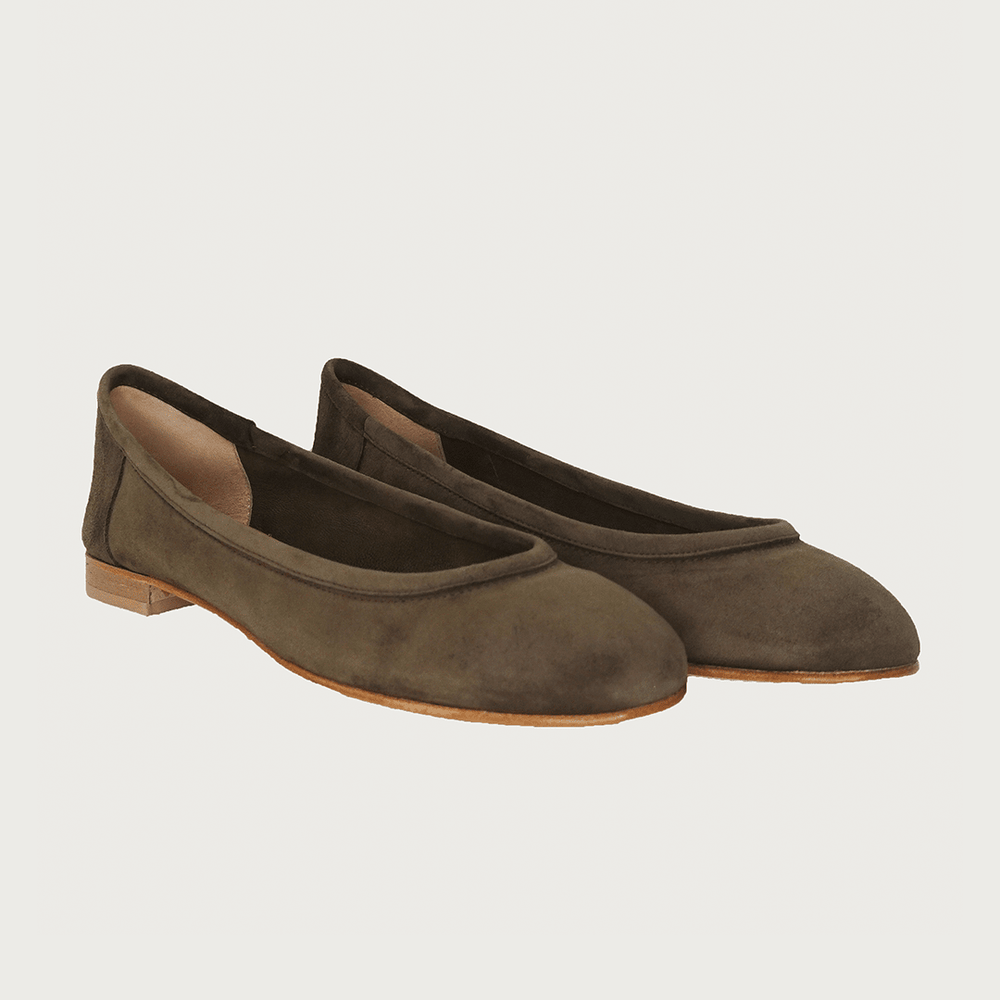 BAMBOLINA TAUPE SUEDE andreacarrano 