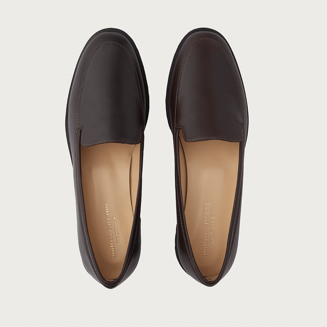 CARRO BROWN LEATHER Flats andreacarrano 