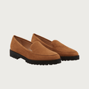 CARRO COGNAC SUEDE Flats andreacarrano 