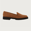 CARRO COGNAC SUEDE Flats andreacarrano 