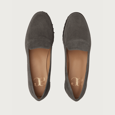 CARRO GREY SUEDE Flats andreacarrano 