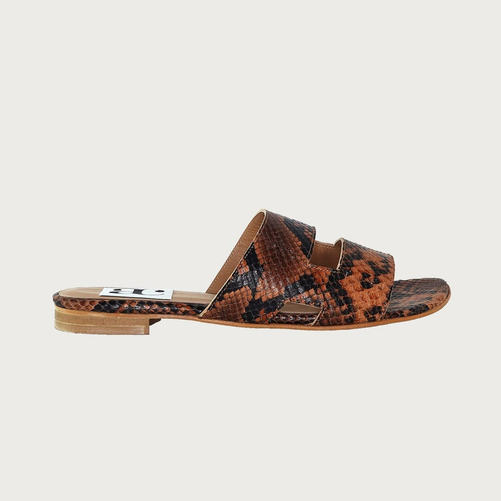 Cindy Brown Multi-Tone Sandal andreacarrano 