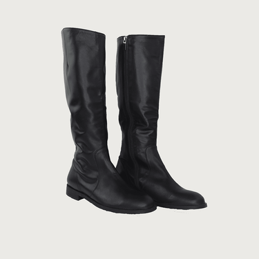 CIRO BLACK LEATHER boots andreacarrano 