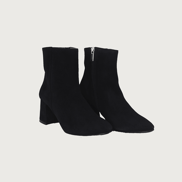 GAIA BLACK SUEDE boots andreacarrano 