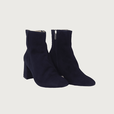 GAIA NAVY SUEDE boots andreacarrano 