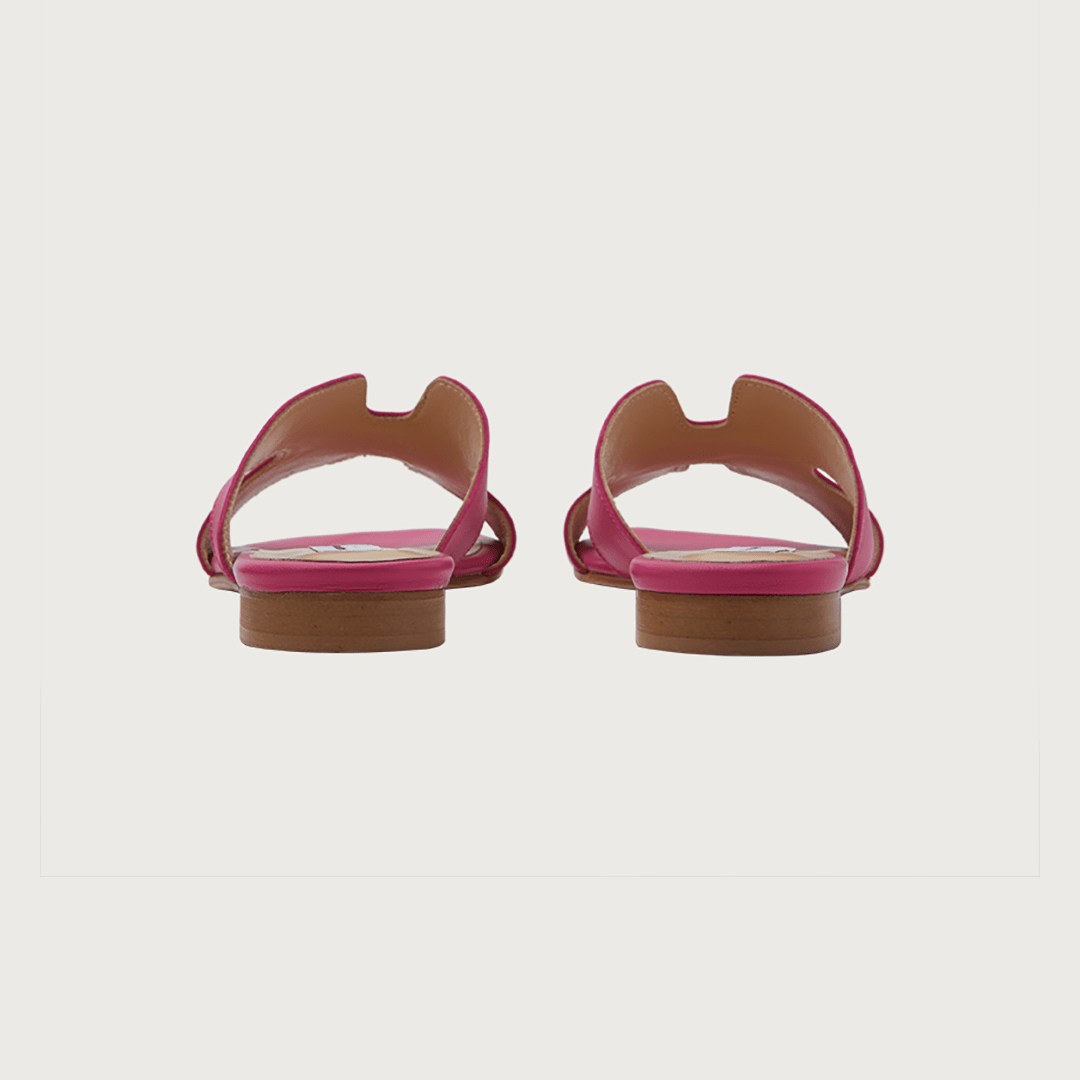 H-SANDAL HOT PINK LEATHER Sandal andreacarrano 