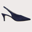 ISABELLA NAVY SUEDE Heels andreacarrano 