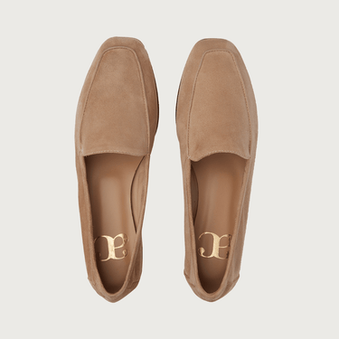 Mare Beige Suede moccasins Andrea Carrano 