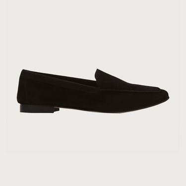 MARE BLACK SUEDE moccasins Andrea Carrano 