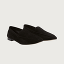 MARE BLACK SUEDE moccasins Andrea Carrano 