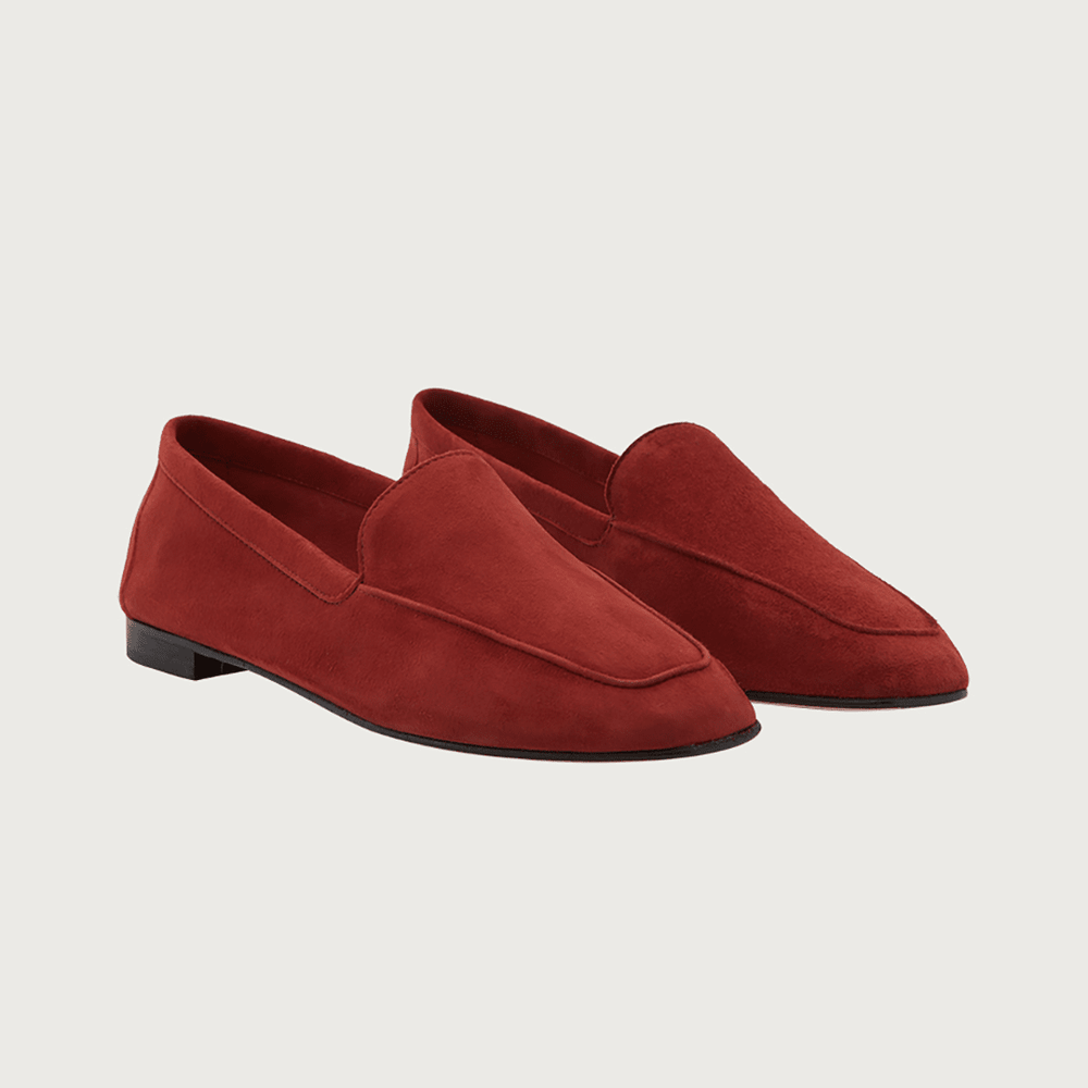 MARE BRICK SUEDE moccasins Andrea Carrano 