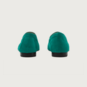 Mare Emerald Green Suede moccasins Andrea Carrano 