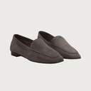 Mare Grey Suede moccasins Andrea Carrano 