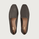 Mare Grey Suede moccasins Andrea Carrano 