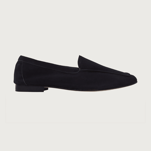 Mare Navy Suede moccasins Andrea Carrano 