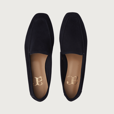 Mare Navy Suede moccasins Andrea Carrano 