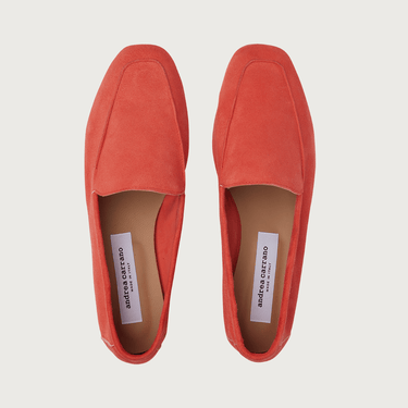 Mare Salmon Suede moccasins Andrea Carrano 