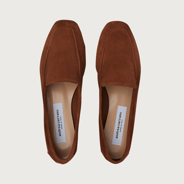 Mare Tobacco moccasins Andrea Carrano 