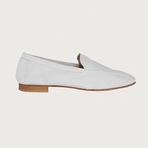 Mare White Suede moccasins Andrea Carrano 