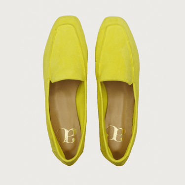 Mare Yellow Suede moccasins Andrea Carrano 