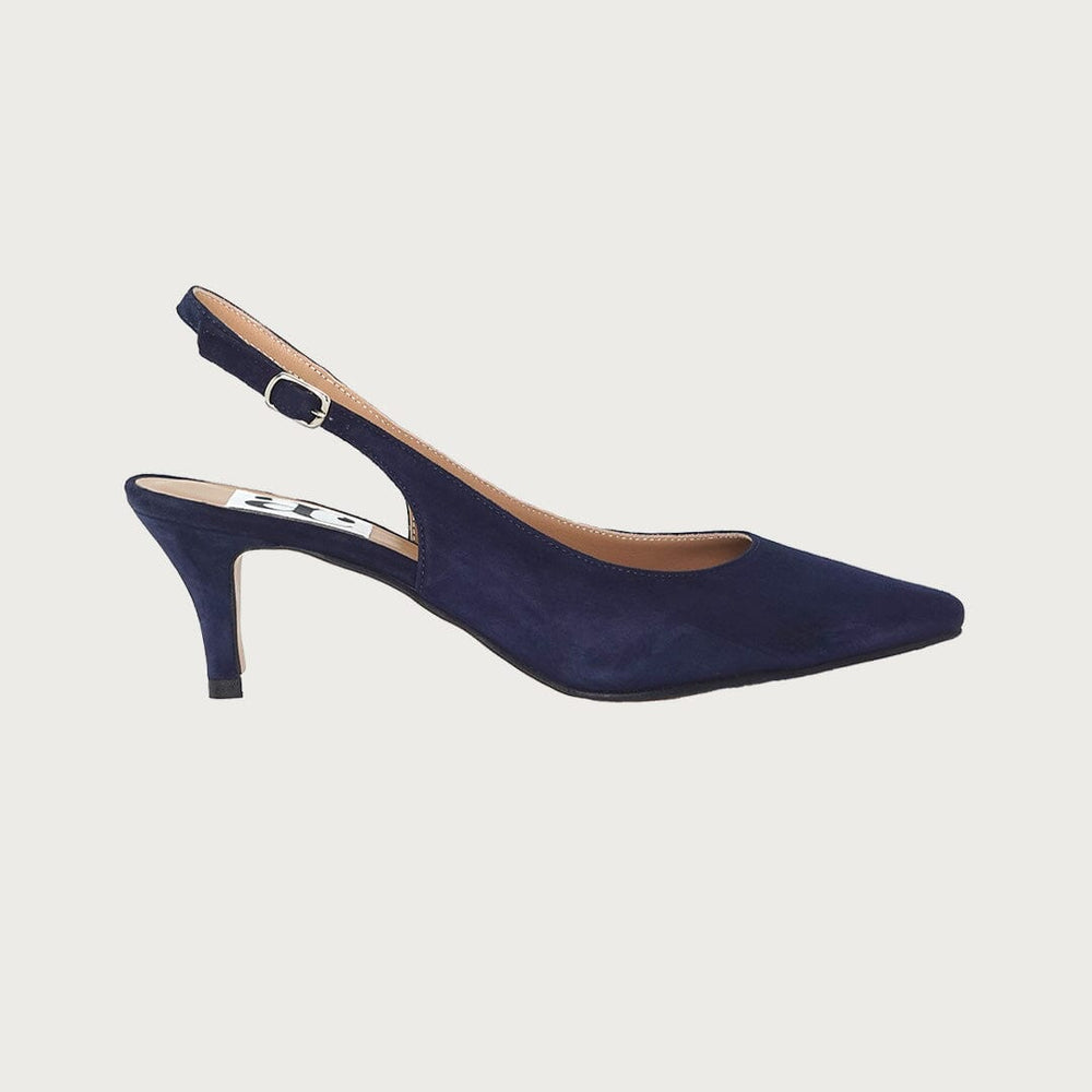 MATILDE NAVY SUEDE Heels andreacarrano 