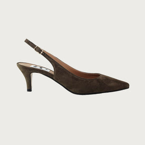 MATILDE TAUPE SUEDE Heels andreacarrano 