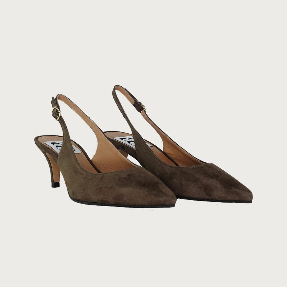 MATILDE TAUPE SUEDE Heels andreacarrano 