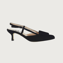 MIA BLACK SUEDE Heels andreacarrano 