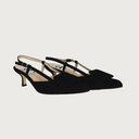 MIA BLACK SUEDE Heels andreacarrano 