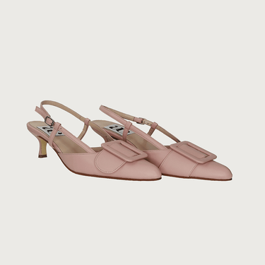 MIA BLUSH LEATHER Heels andreacarrano 