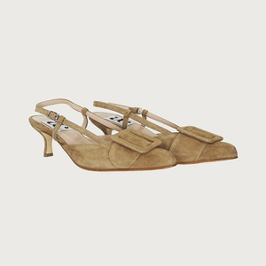 MIA CAMEL SUEDE Heels andreacarrano 