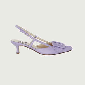 MIA LAVENDER LEATHER Heels andreacarrano 