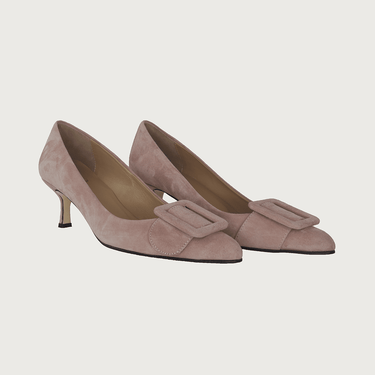 MILK BLUSH SUEDE Heels andreacarrano 