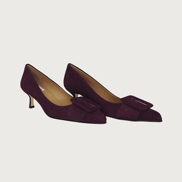 MILK BORDEAUX SUEDE Heels andreacarrano 